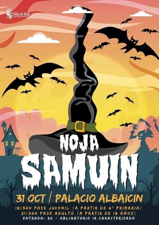 Cartel de la fiesta de Samuín en Noja